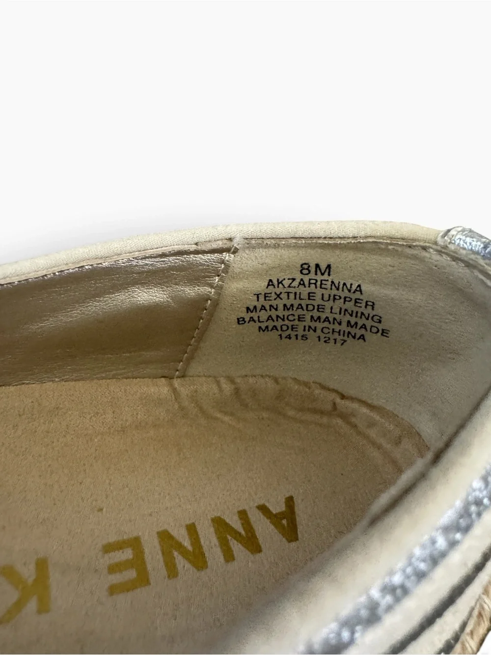 Anne Klein Zarenna Striped Slip-On espadrilles